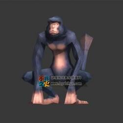 擬人猩猩 Max模型