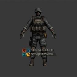 士兵 戰(zhàn)士 特種兵 模型