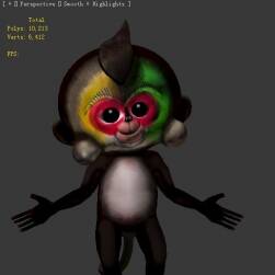 猴年吉祥物——猴賽雷 3Dmax模型