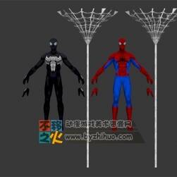 漫威 蜘蛛俠 模型