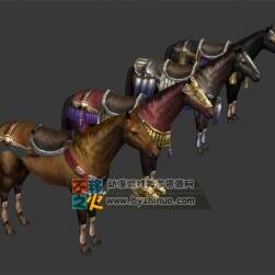 坐騎 馬匹小合集 Max模型