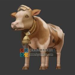 帶鈴鐺的小黃牛 Max模型