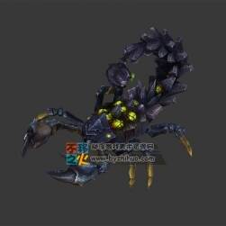 牛叉的蝎子 Max模型