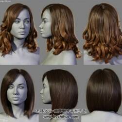 hair farm max毛發(fā)插件 3dsMax逼真的頭發(fā)制作視頻教程