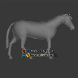 馬匹 含有行走和奔跑 Max模型