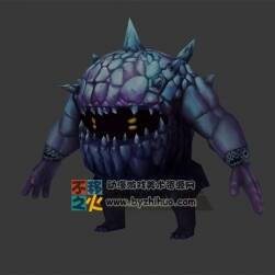 怪物 矮人  石頭怪 模型