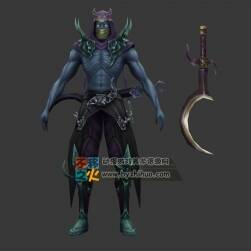 陰魂 獵手 刺客模型