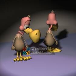 憂傷的鴨子 3DS模型