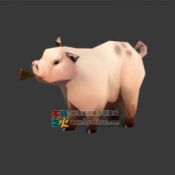 豬 Max模型 含全套動作