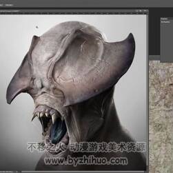 Gumroad Axehead Demon Tutorial ZBrush超級(jí)惡魔雕刻藝術(shù)訓(xùn)練視頻教程