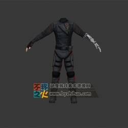 次世代刺客忍者外觀模型