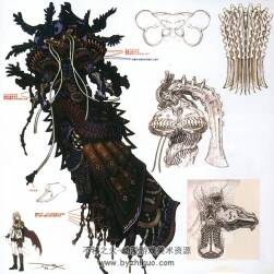 游戲角色素材 怪物角色圖集素材 1024P