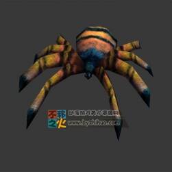 條紋毒蜘蛛 Max模型 含動作