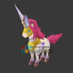萌系 Q版獨(dú)角獸 Max模型