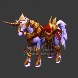 金甲獨(dú)角戰(zhàn)馬 Max模型