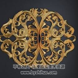 古典風(fēng)格紋樣素材圖集 126P