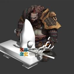 熊妖 熊怪 鍛造 工匠 鎧甲 模型