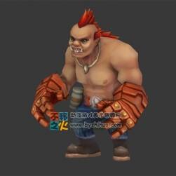 野蠻 怪人 戰(zhàn)斗模型