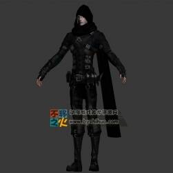 年輕男性刺客 冒險武者  Max模型