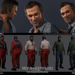 【神秘海域4 盜賊末路】Uncharted4 超全設(shè)定資料圖集 445M