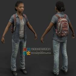 次世代黑人小女孩模型