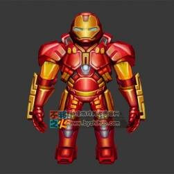Q版 鋼鐵俠模型