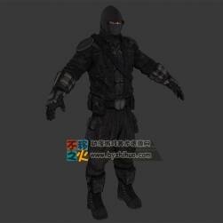 戰(zhàn)士 警察 忍者 模型