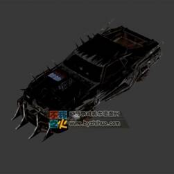 次世代尖刺轎車模型