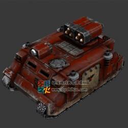 星際火箭車 Max模型