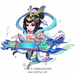 大鬧三國 角色PSD分層源文件素材圖 附加頭像圖標(biāo)