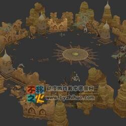 土城01手游場景模型