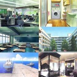 日本Ego AVG類冒險(xiǎn)游戲 場景原畫合集 8290P