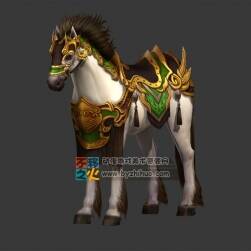 棕毛駿馬坐騎 Max模型