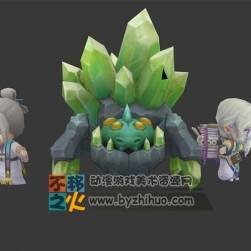 韓國Q版角色 怪物 NPC模型