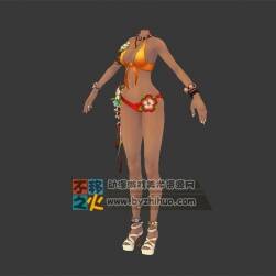 次世代性感御姐鮮花比基尼泳裝模型