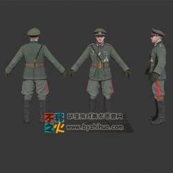 次世代德國(guó)黨衛(wèi)軍軍官模型