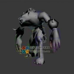 狼人Max模型 含骨骼