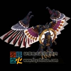 召喚獸巴哈姆特 Max模型