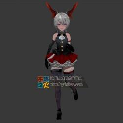 少女 蘿莉 洛麗塔 小惡魔 模型