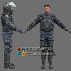 次世代防爆警察模型