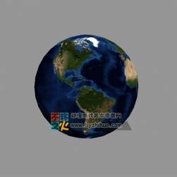 整個的地球模型