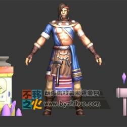 帥哥 壯漢 工匠模型