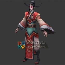 京劇 小生 古裝 模型