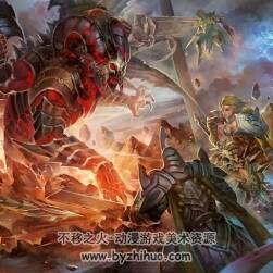 九刃 角色場(chǎng)景武器概念原畫