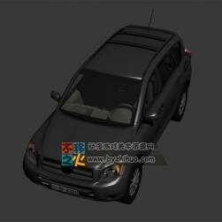 黑色汽車 Max模型