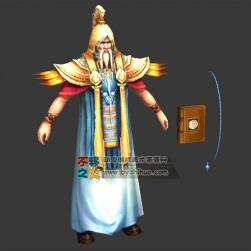 長老 法師 祭祀模型