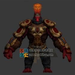 大猩猩 鎧甲 模型