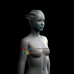 科技 未來 女體模型