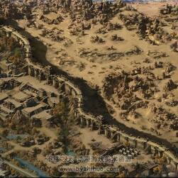 長城郊外 逆天超大尺寸2.5D場景地圖