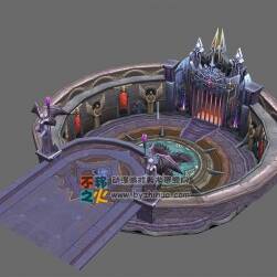 The Crisis Of Shadow 大型建筑——噩夢競技場 3D模型